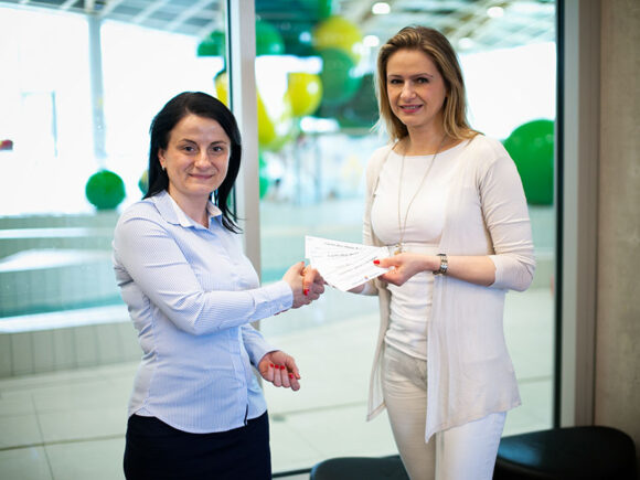 Karnety wstępu do Parku Wodnego dla podopiecznych Fundacji