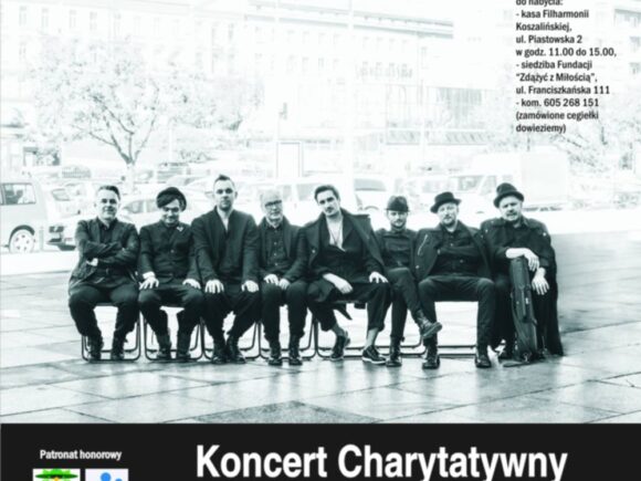 Koncert Charytatywny w Filharmonii Koszalińskiej. Wystąpi Zakopower wraz z Atom String Quartet