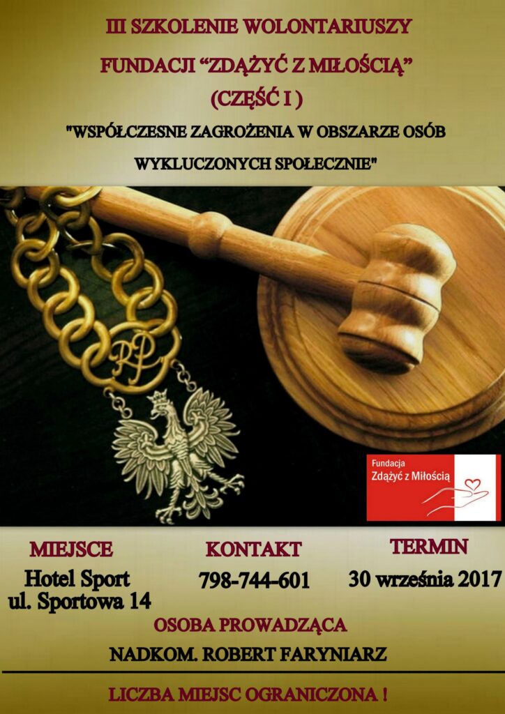 III szkolenie wolontariuszy