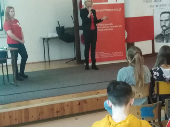 Idea Wolontariatu przedstawiona w Szkole Podstawowe nr 1 w Koszalinie