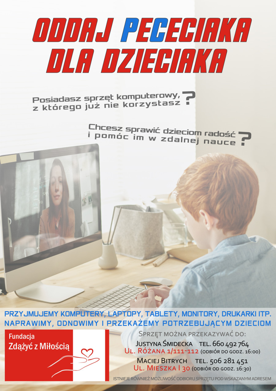 Oddaj PeCeciaka - Facebook i WWW