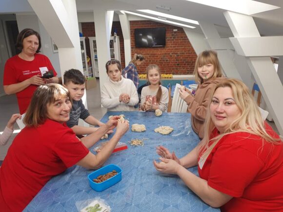 Zajęcia dla dzieci Uchodźców z Ukrainy w świetlicy Fundacji