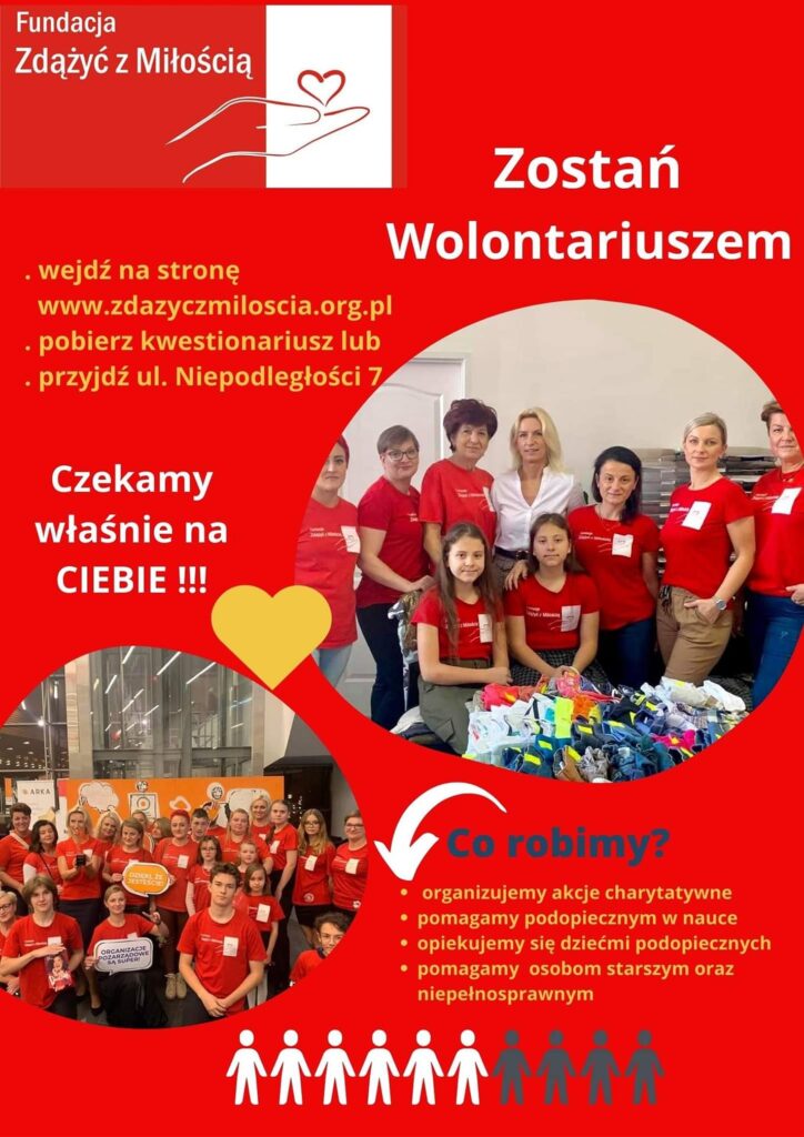 Szukamy Wolontariuszy