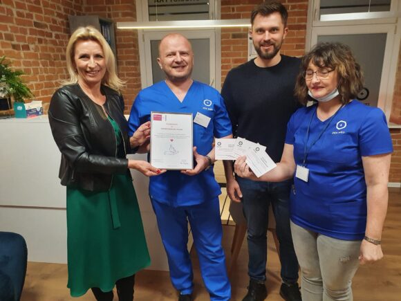 Fundacja “Zdążyć z Miłością” odwiedziła zaprzyjaźnioną Firmę Zen Med Koszalin
