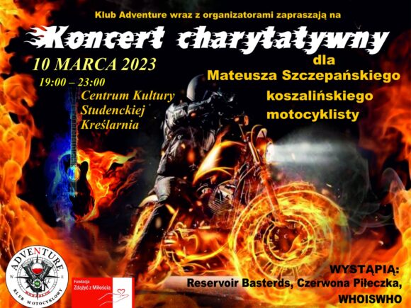 Wspieramy koszalińskiego Motocyklistę MATIEGO