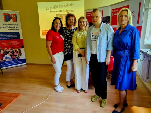 Fundacja z Kacprem Rudakiem w Miejskiej Poradni Psychologicznej