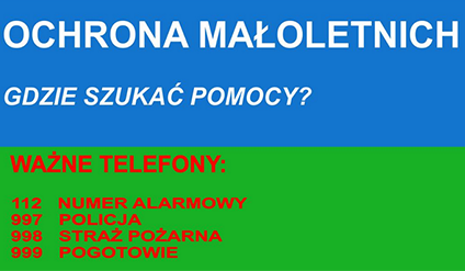 STANDARDY OCHRONY MAŁOLETNICH od 15.08.2024r.