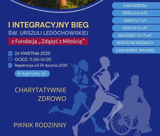 I Integracyjny Bieg Św. Urszuli Ledóchowskiej