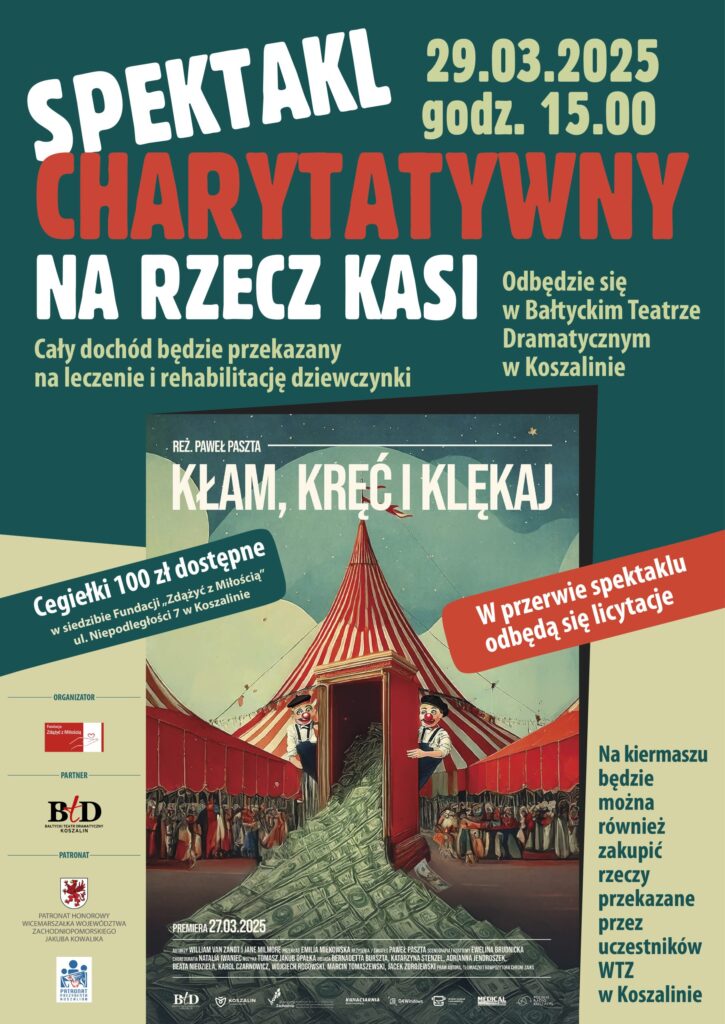 Spektakl charytatywny na rzecz Kasi